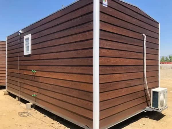 Chale modular 6x3 m - 2 quartos