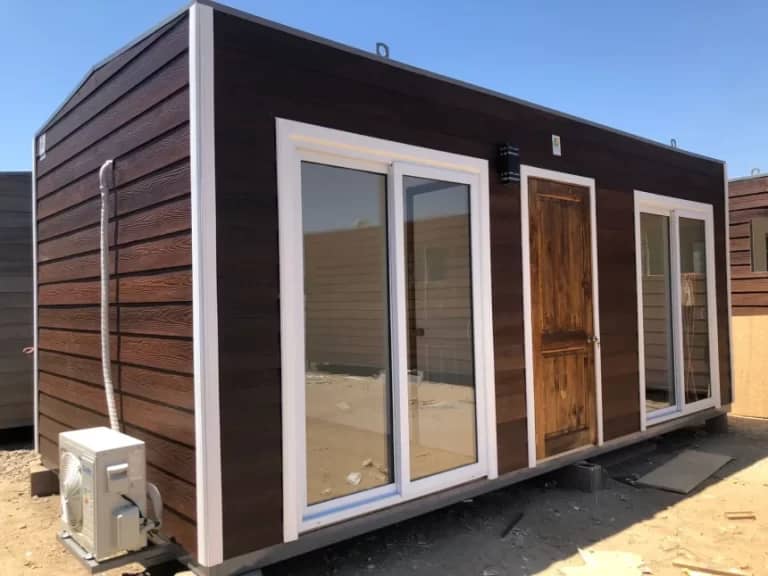 Chale modular 6x3 m - 2 quartos