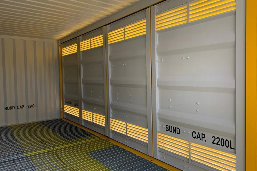Contenitore Hazmat 20 piedi