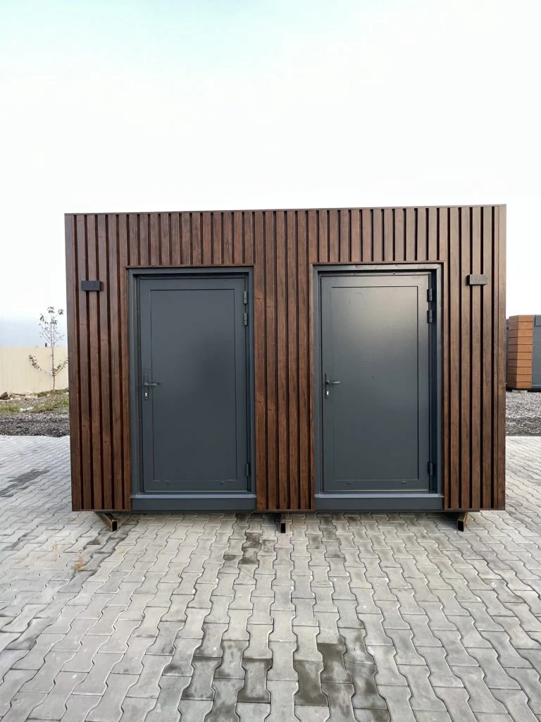Modulo Sanitario con Doccia e WC Separati