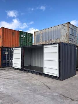 Novo contentor maritimo 20'DV com abertura lateral